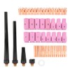 53pcs/set TIG Welding Torch Body Parts Gas Lens Nozzle Collet