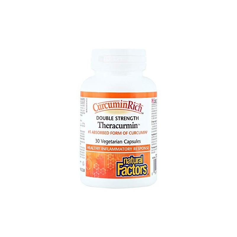 Natural Factors - CurcuminRich Double Strength Theracurmin 60 mg, Inflammation