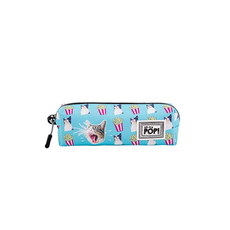 Oh My Pop! Square Pet Pencil Case, turquoise, Square HS