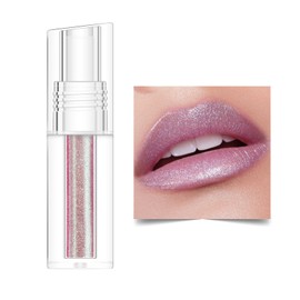 KYDA KYDA Chameleon Lipstick, Multichrome Tinted Lip Gloss with High Glossy Finish, Lasting Metal Reflective Effect, Buildable Formula, Multiuse Intense Pigment for Lips&Eyes, #06