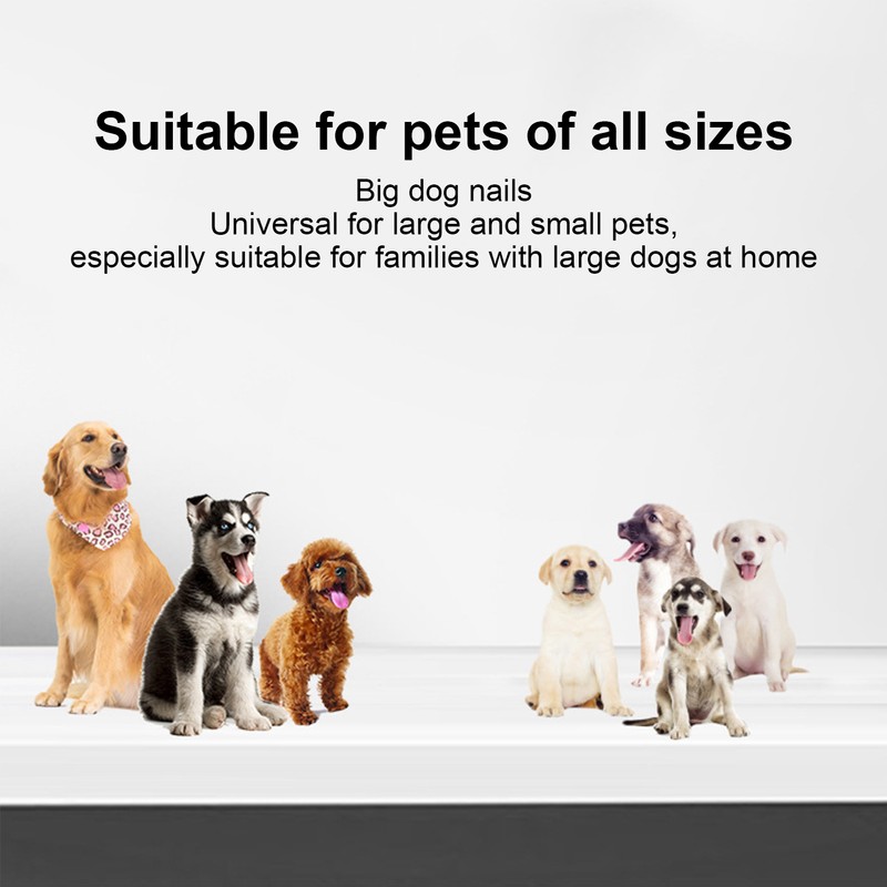 Dog Nail Grinder USB Charging Electric Dog Nail Trimmer with