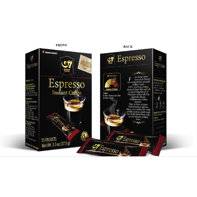 1 Pack - Instant Espresso Coffee - Ca Phe Hoa