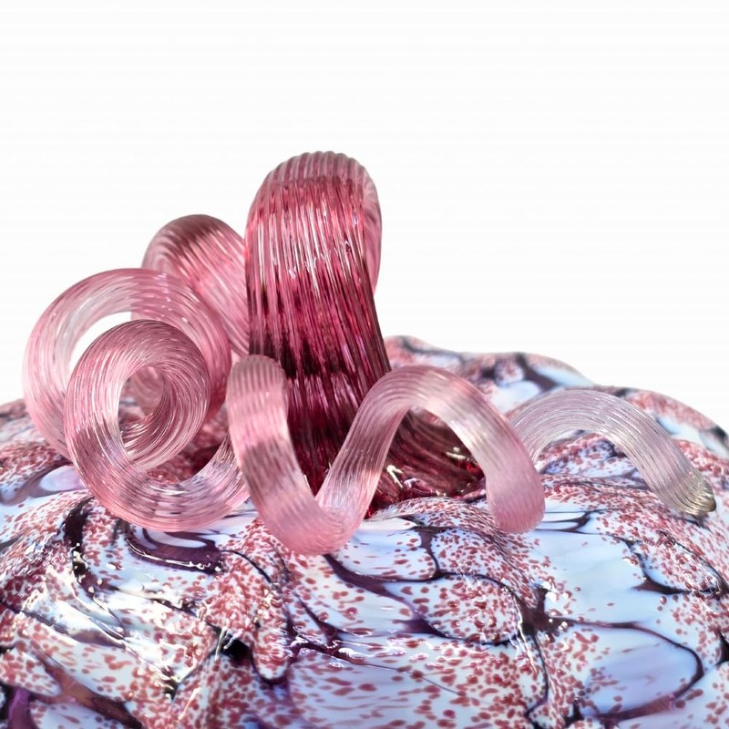 Luke Adams Glass Handmade Glass Pumpkins Handmade Table Top Home