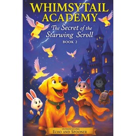 Whimsytail Academy Book 2: The Secret of the Starwing Scroll | 3.An Epic Quest to Save the Stars with Weather-Magic and Jazz Kazoos | ages 9 to 12 |Mayhem and Mischief | Great Gift idea
