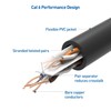 Cable Matters 10Gbps Cable Ethernet largo Cat 6 sin enganches,