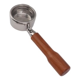 58mm Bottomless Portafilter with 2 Ears Solid Wood Handle Coffee Portafilter for GAGGIA for BABY for CLASSIC C1 Red Acid Branch