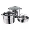 Mainstays Stainless Steel 8 Quart Multi-Cooker with Lid