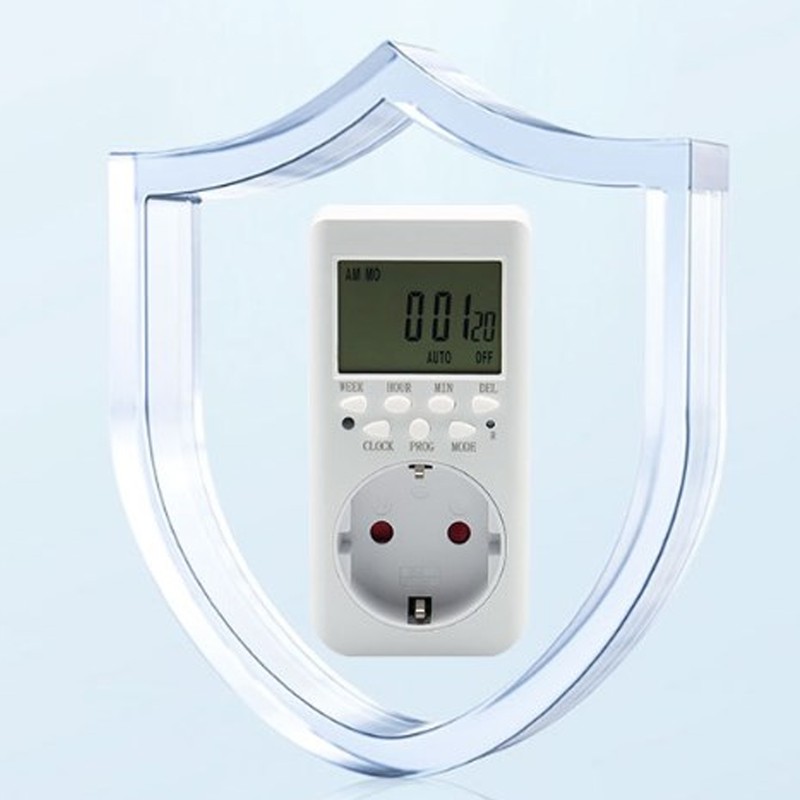 Timer Outlet Electric 24 Hour Indoor Plug in Outlet Timer
