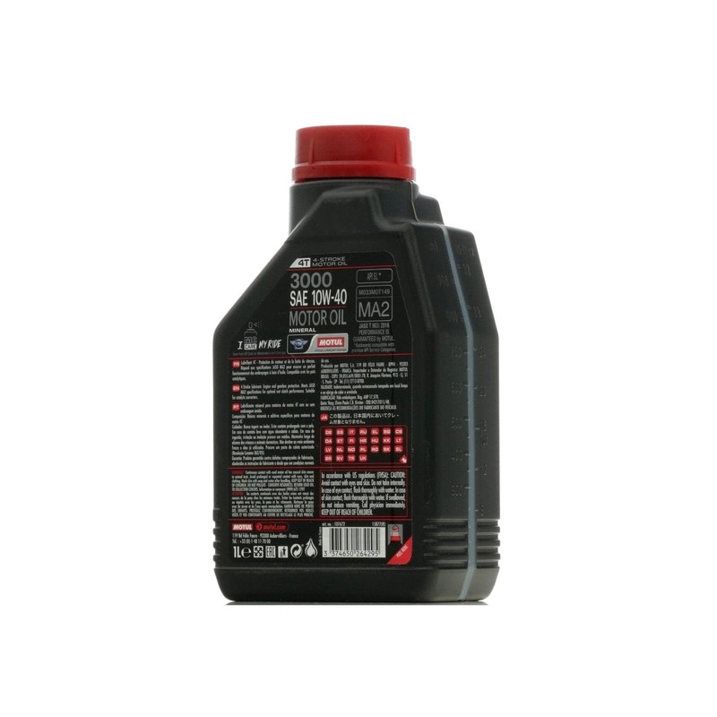 Motul 3000 10W40 4T 12X1L