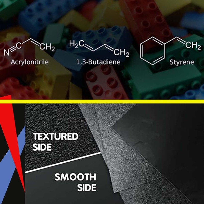 ABS Textured Plastic Sheet 1/16 Thick X 8 X 12