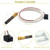 Hoeine Natural/LP Thermopile for Water Heater Replacement Parts Compatible with