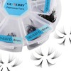 Gemerry Pre-Fanned Volume Eyelashes, Ready-to-Use Fan Eyelash Extension, 12D 8-15