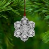 Wallace 2023 Sterling Grande Baroque Snowflake Ornament, 26th Edition