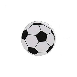 Football Dry Wipe Pen Eraser Magnetic White Board Rubber for School, Home, Office by Chloe and Tom
