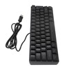 USB Wired Gaming Keyboard 60 Percent RGB Backlight 61 Keys