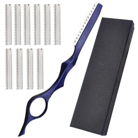 Hairstyling Razor Stainless Steel Painted Thinning Razor Spring Cut Professional Design