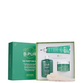 ECHOSLINE THE PURIFYING KIT (Mud + Shampoo + Mask + Organic Exfoliating Glove)