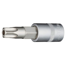 TONE Torx Socket (Anti-fiddling Type) 4TX-T60H Drive Angle 0.5 inches (12.7 mm) (1/2 ") T60H