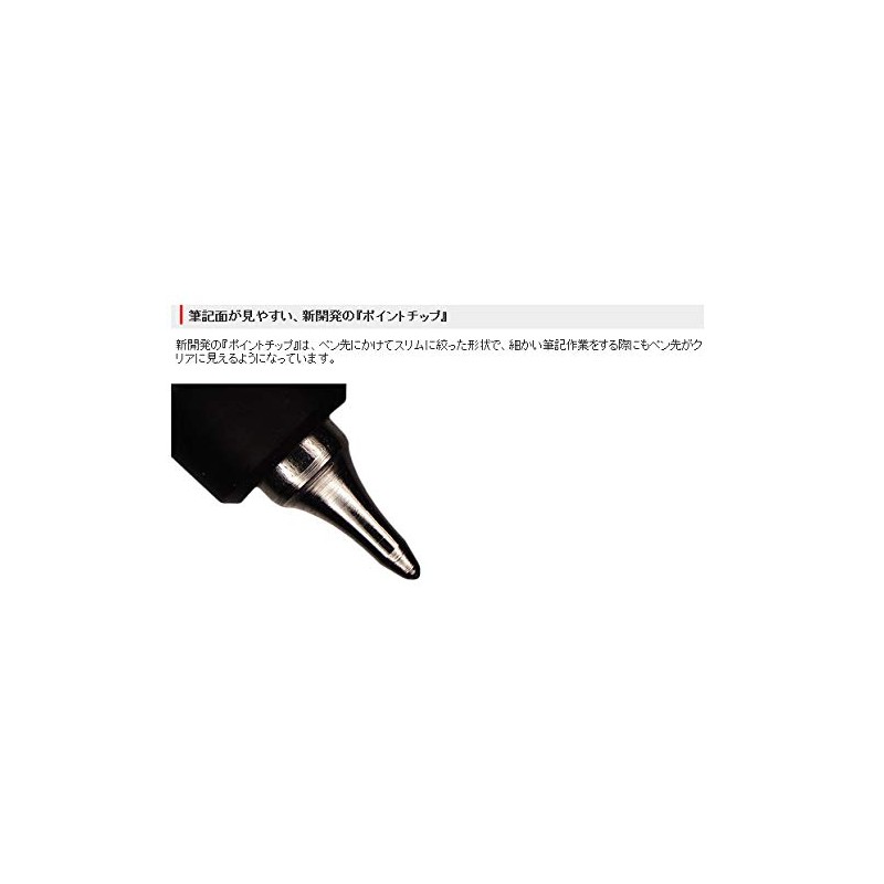 Mitsubishi Pencil SXN-1003-28 SXN100328.9 Permanent Ballpoint Pen, Jet Stream Edge,