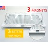 MODERN WAVE - Adjustable Magnetic Heat and Air Deflector for