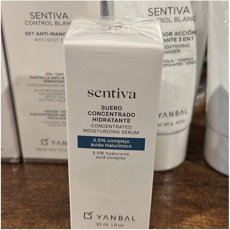 YANBAL Moisturizing Serum Sentiva • Suero De Acido Hialuronico Antiarrugas