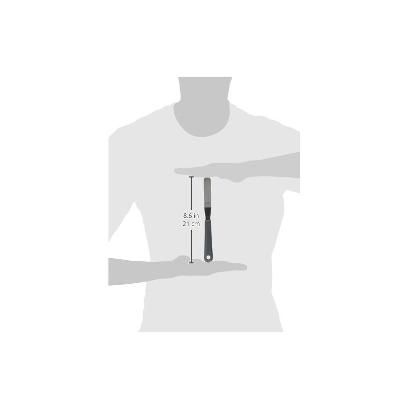 Birkmann Back, Grey Plastic, 5 x 3 x 2 cm