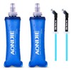 TRIWONDER Soft Flask TPU Foldable Running Water Bottles BPA-Free Collapsible