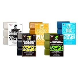 Demon United All Season Ski & Snowboard Speed Wax Kit, 133 Grams of each Univeral Blend Premium Snowboard Wax, 1.4 Lbs of Total Ski and Snowboard Wax **Made in USA** NO PFAS