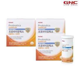 GNC Probiotics KRW 10 billion (2 months supply) x 3 / GNC 프로바이오틱스 100억 (2개월분) x 3개