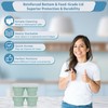UR Happy Place Silicone Freezer Tray with Lid - Stackable
