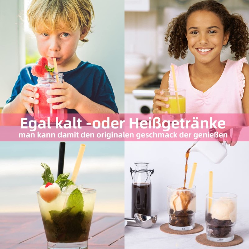 Bahan alamy Pack of 300 Wheat Straws, 20 cm Wheat