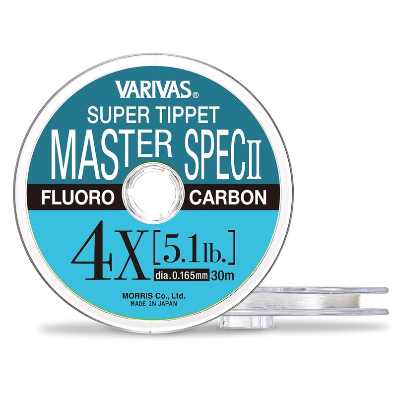 VARIVAS 24095 Super Tippet Master Spec 2 Fluorocarbon #4X Natural