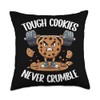 Tough Cookies Never Crumble Throw Pillow