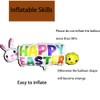 HADCKJA Happy Easter Foil Balloons - Bunny & Chicken Themed