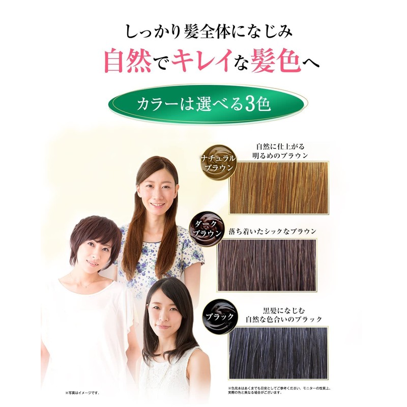 Rishiri Hair Color Treatment (Black) 7.1 oz (200 g) +