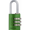 ABUS 145/20 Non-TSA Small Combination Lock for Luggage, Backpack, Resettable,