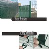 XKMT- White View Blocking Privacy Tape Weave w/bracket For Chain