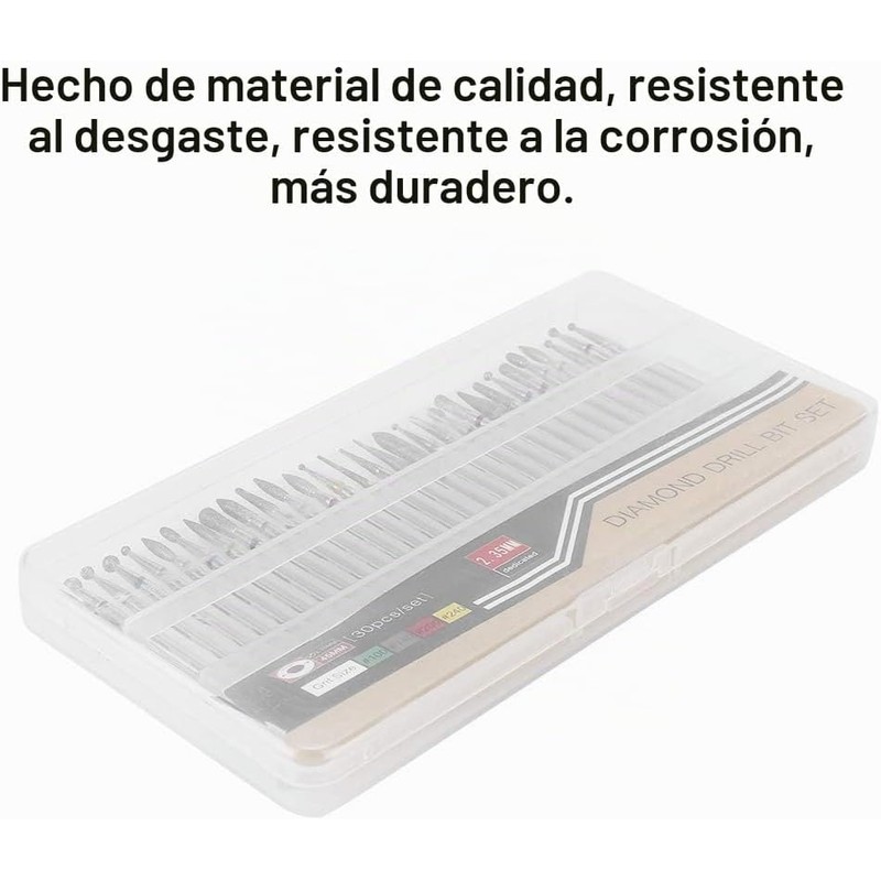 Cabezales para taladro de uñas 30 pcs – YUYTE Cimenn-GZP-121474