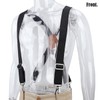 WELKINLAND 1.5In HD Elastic Suspenders, Heavy-Duty Work Suspenders, Comfy Belt