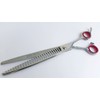 blushtech 8.5" Dog cat grooming Chunker scissor pets grooming chunker