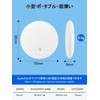 OUNEYTO Air Tag, Apple Lost Prevention Tag, Ultra Thin GPS