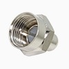 RFAdapter Coax Cap Cover, 75 Ohm Terminator, 10 Pack, Coax