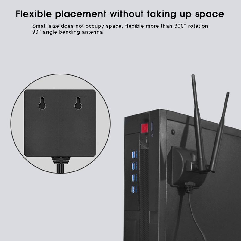 WiFi Antenna 2.4G/5G Dual Band 6DBI RPSMA Kit for Wireless