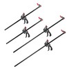 POWERTEC 71788 Quick Release Bar Clamp Set, 24" clamp with 30" Spreader and 36" Clamp with 42" Spreader, 4-PC Set