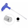 sourcing map 8mm Hex Key T-Handle Dual End Wrench Spanner,