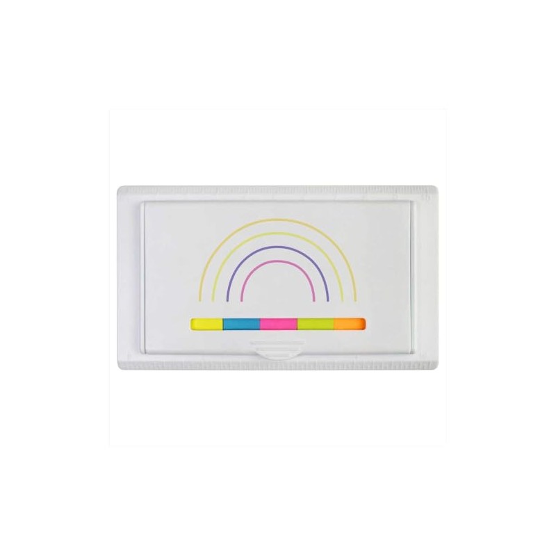 'Line Rainbow' Sticky Note Ruler Pad (ST00038525)