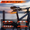 Cruxer Smart Bike Tail Light with Turn Signals and Alarm,
