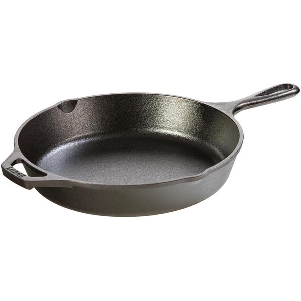 Lodge 10.25 Inch Cast Iron Pre-Seasoned Skillet – Signature Teardrop
