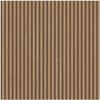 Ribbed Wood Effect Wallpaper – Dark Oak Fluted Panel Design