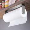 ZUNTO Adhesive Paper Towel Holder, Under Cabinet Paper Towel Rack